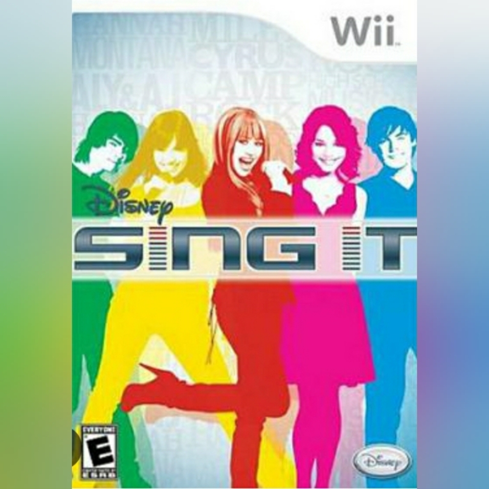 Disney Sing It 2008 Wii Game - Black